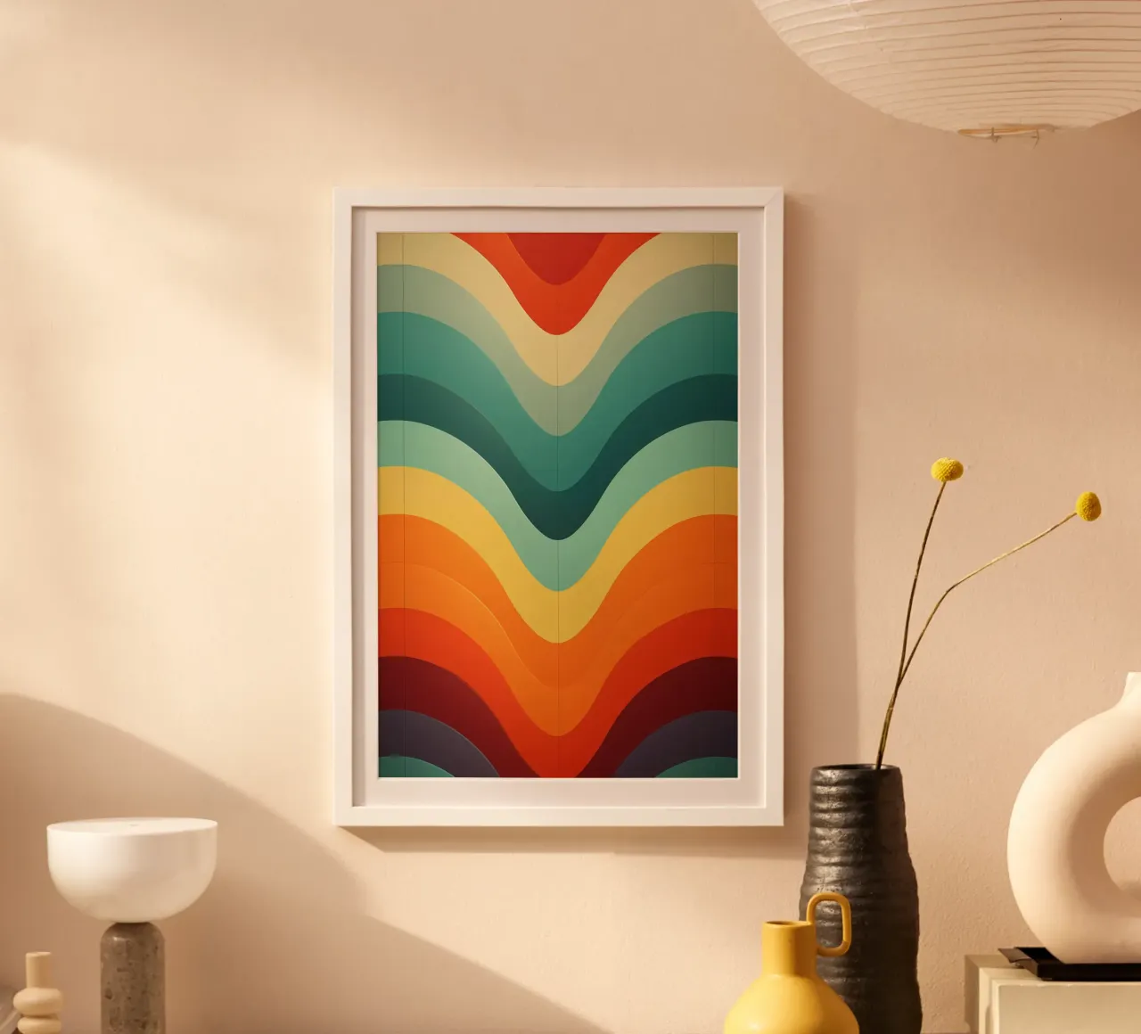 The 70s are back | Mid-Century Op-Art hahnemühle by Autofocus