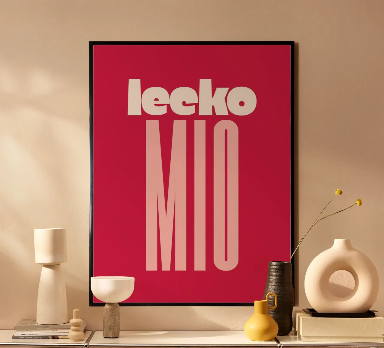 lecko MIO poster da ArtDesign by KBK