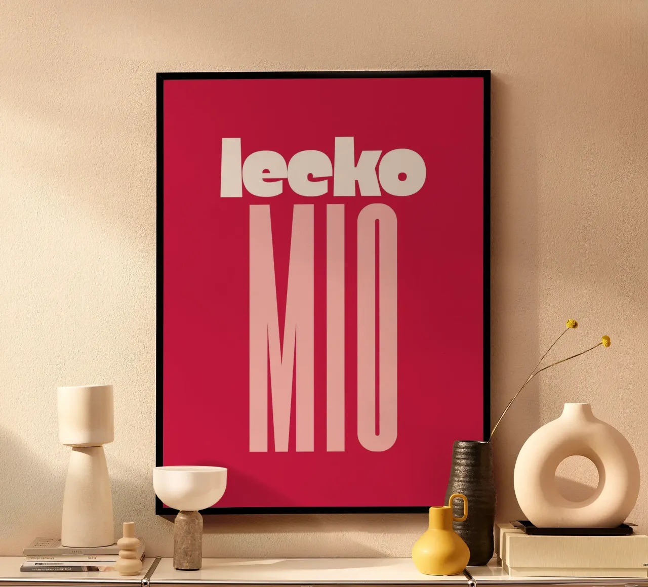 lecko MIO poster da ArtDesign by KBK