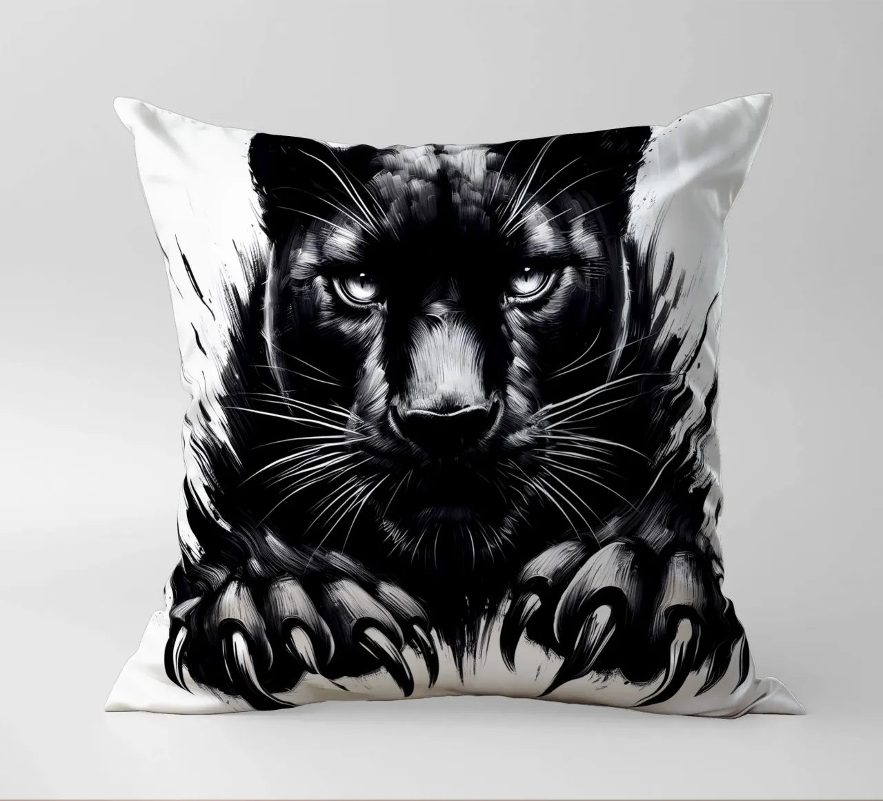 FEROCE PANTERA NERA cuscino da ARTOMATIC
