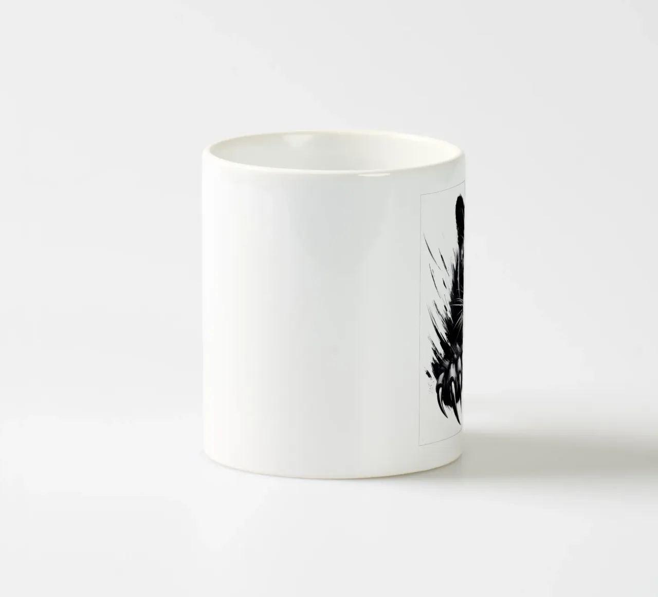 FEROCE PANTERA NERA tazza in ceramica da ARTOMATIC