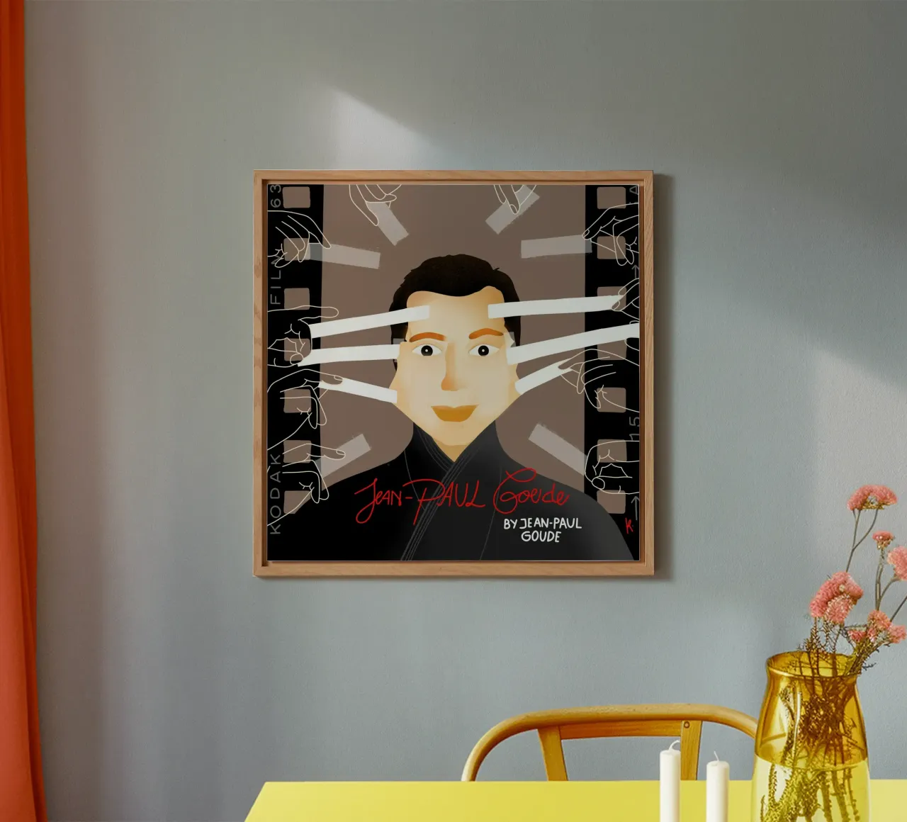 Jean-Paul Goude alluminio dibond da Keva Epale
