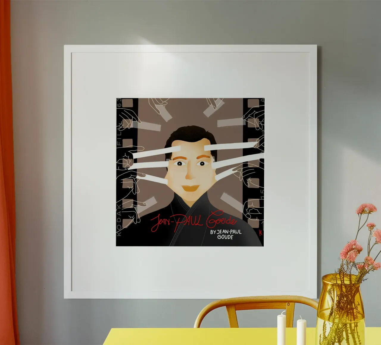 Jean-Paul Goude carta hahnemühle da Keva Epale