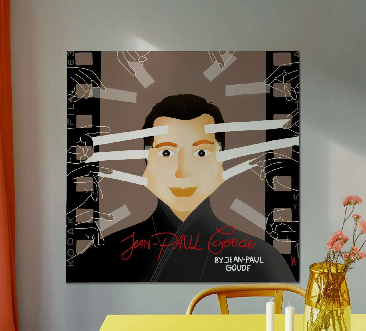 Jean-Paul Goude carta hahnemühle da Keva Epale