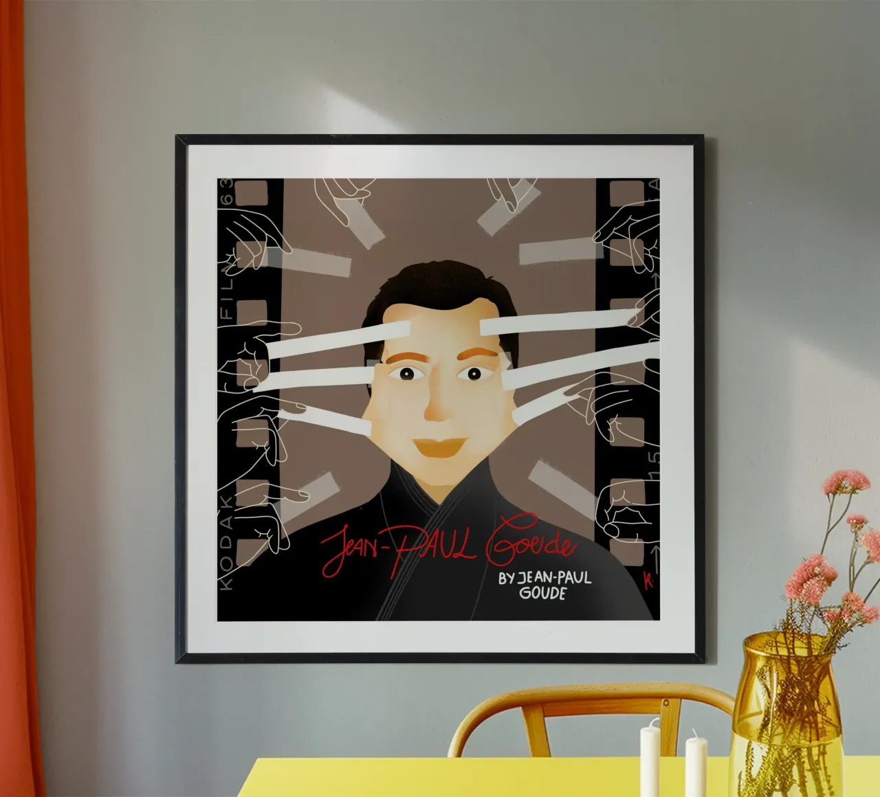 Jean-Paul Goude carta hahnemühle da Keva Epale