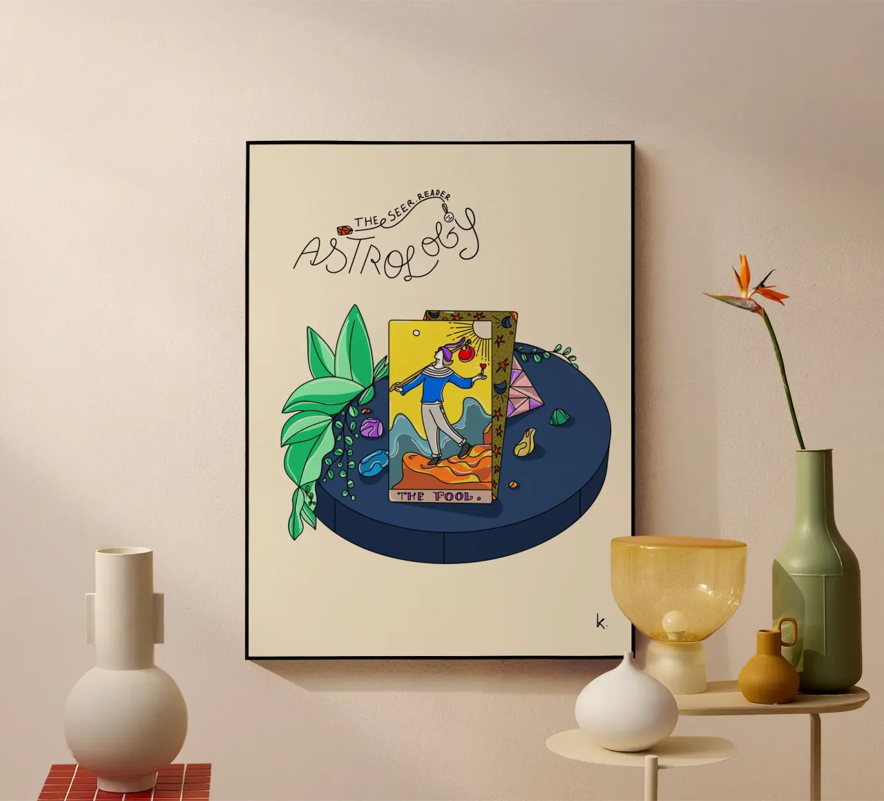 The Seer plexiglass da Keva Epale