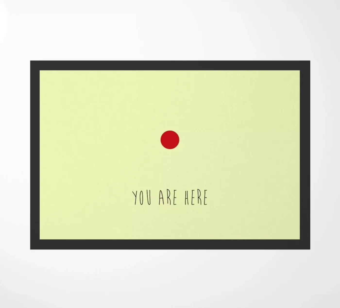 Here paillasson de Trabolt Design