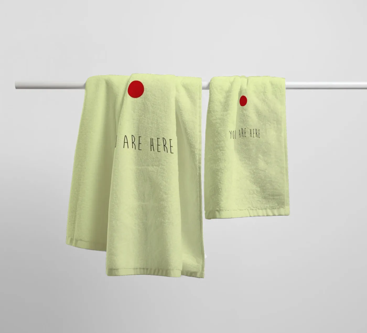 Here asciugamano da bagno da Trabolt Design