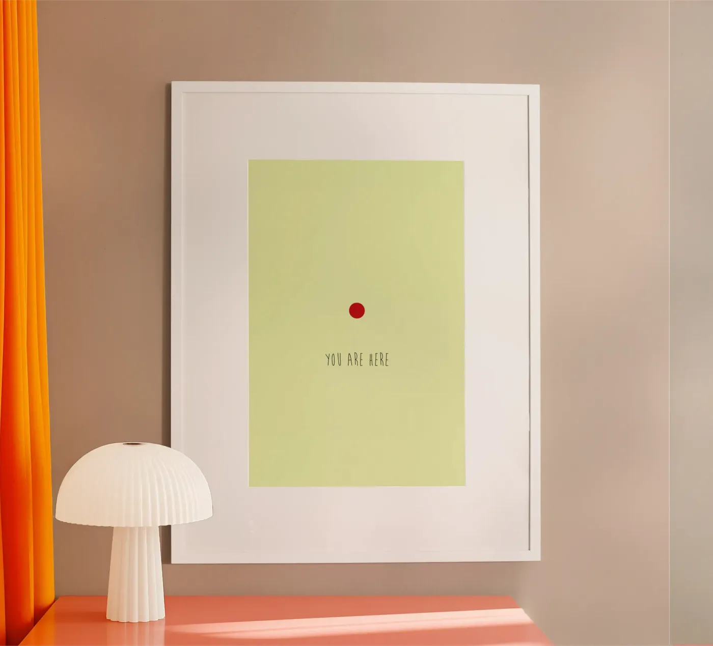 Here poster van Trabolt Design