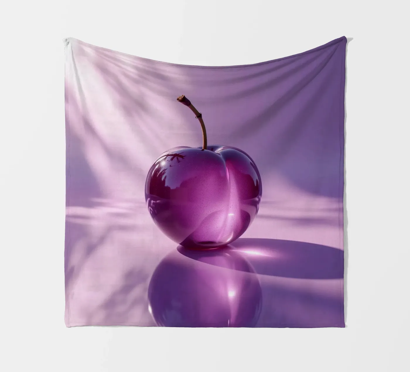 Pruim fleecedeken van Farb- und Blütenzauber by LK