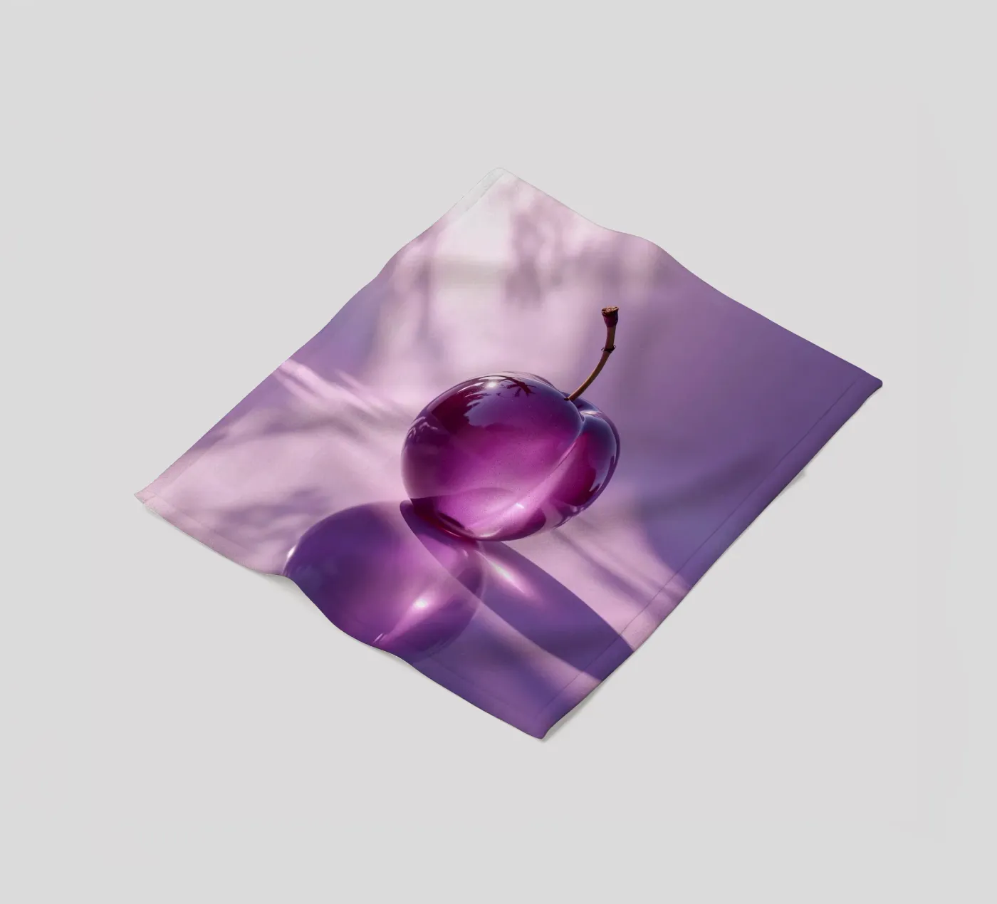 Pruim fleecedeken van Farb- und Blütenzauber by LK