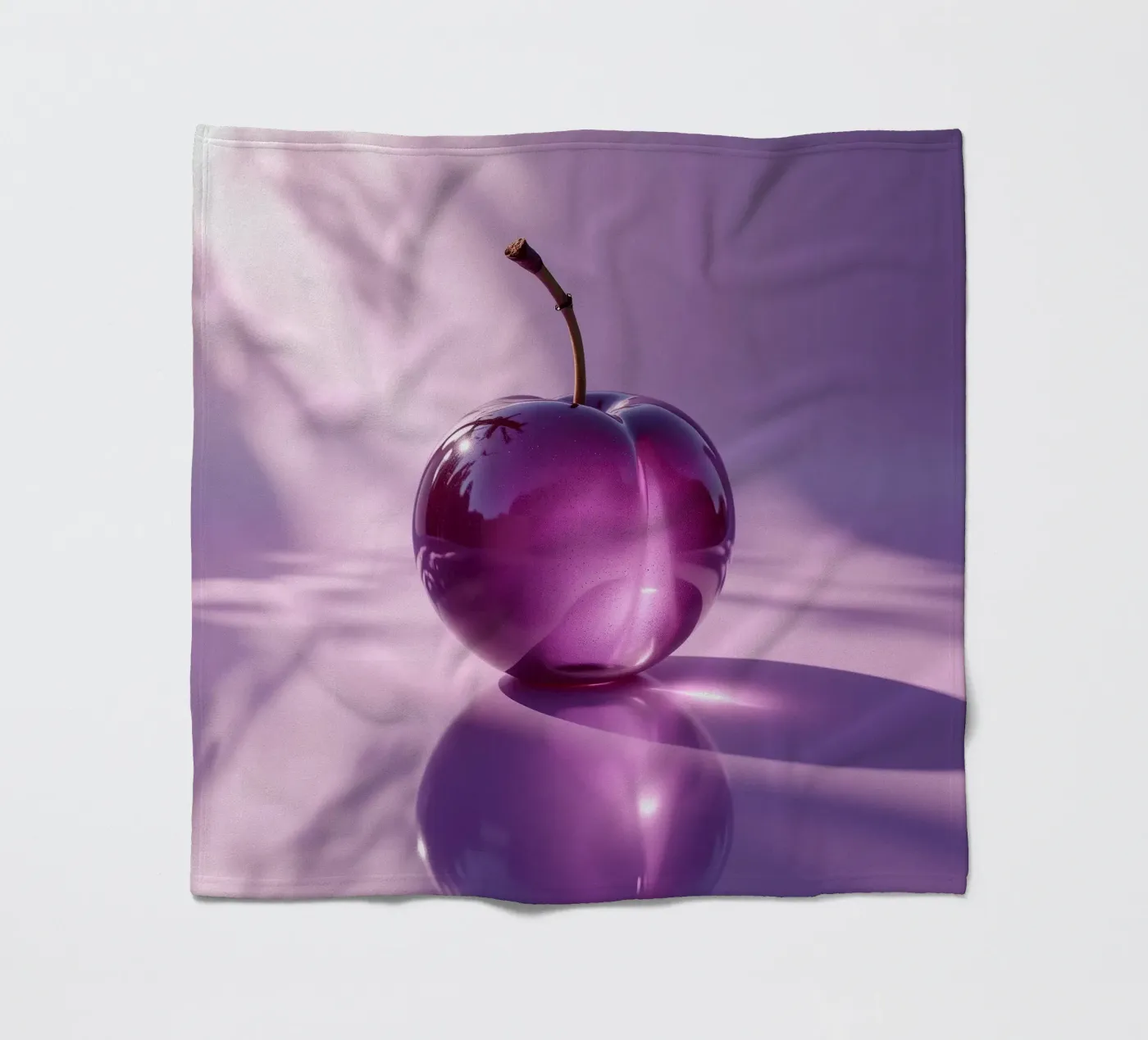 Pruim fleecedeken van Farb- und Blütenzauber by LK