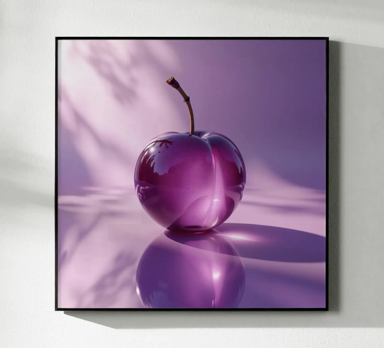 Plum Acryl-Glas von Farb- und Blütenzauber by LK