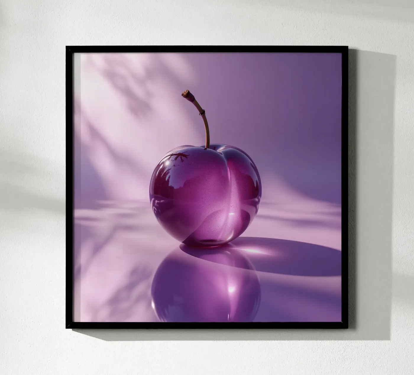 Plum poster by Farb- und Blütenzauber by LK