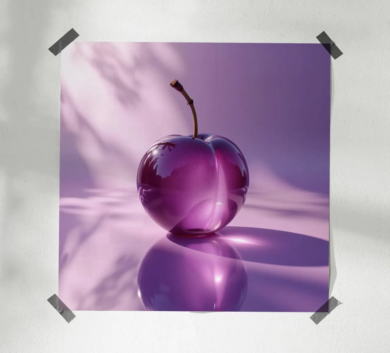 Plum poster da Farb- und Blütenzauber by LK