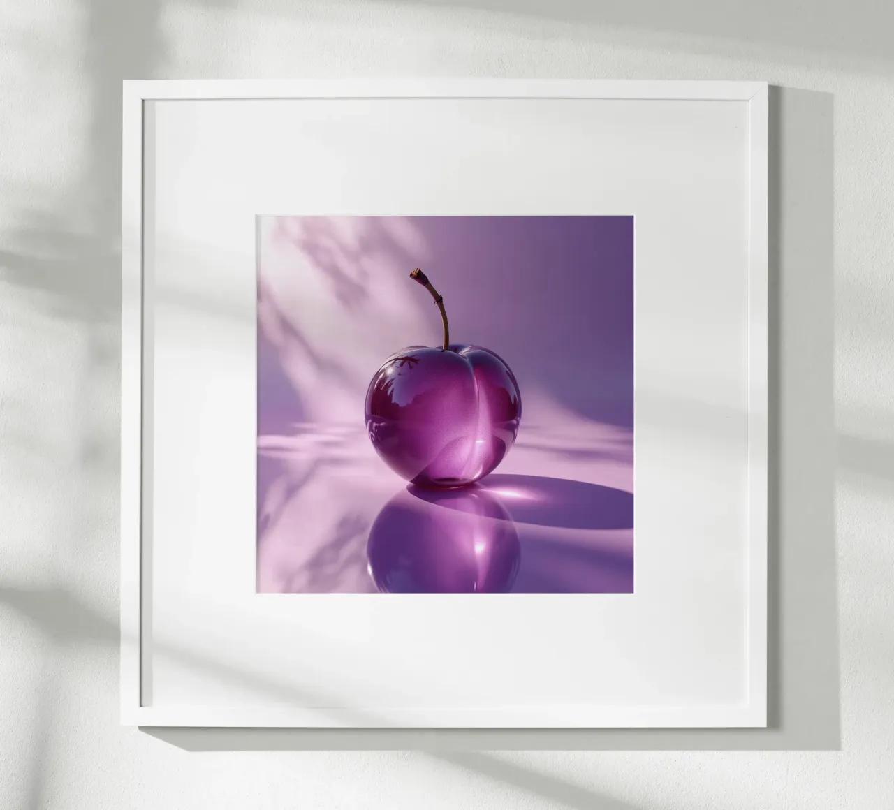 Plum poster by Farb- und Blütenzauber by LK