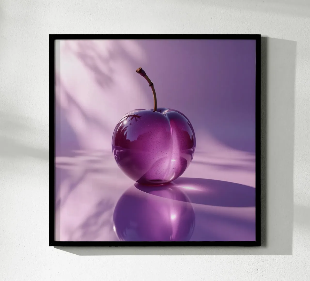 Plum poster by Farb- und Blütenzauber by LK