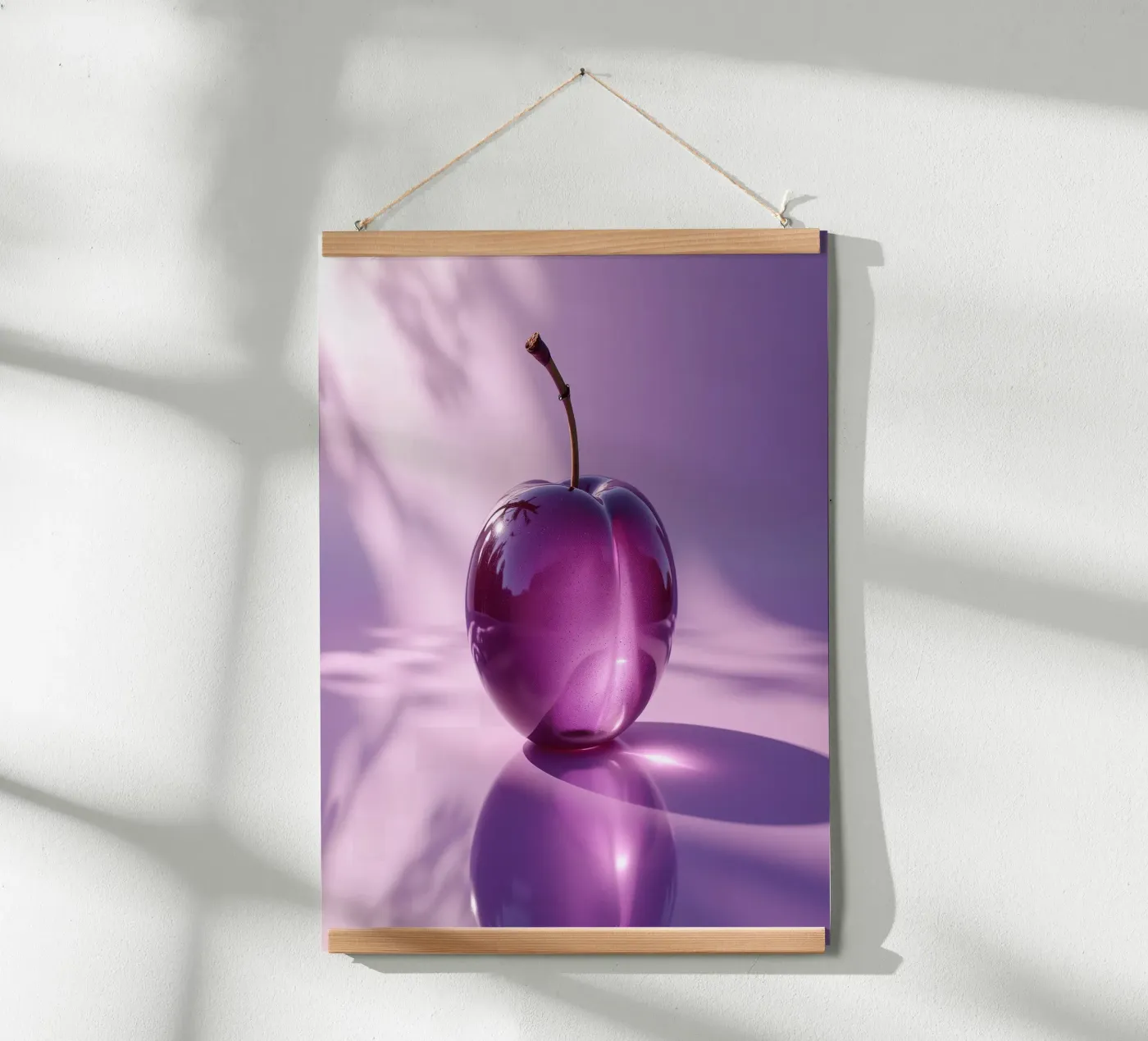 Plum poster by Farb- und Blütenzauber by LK