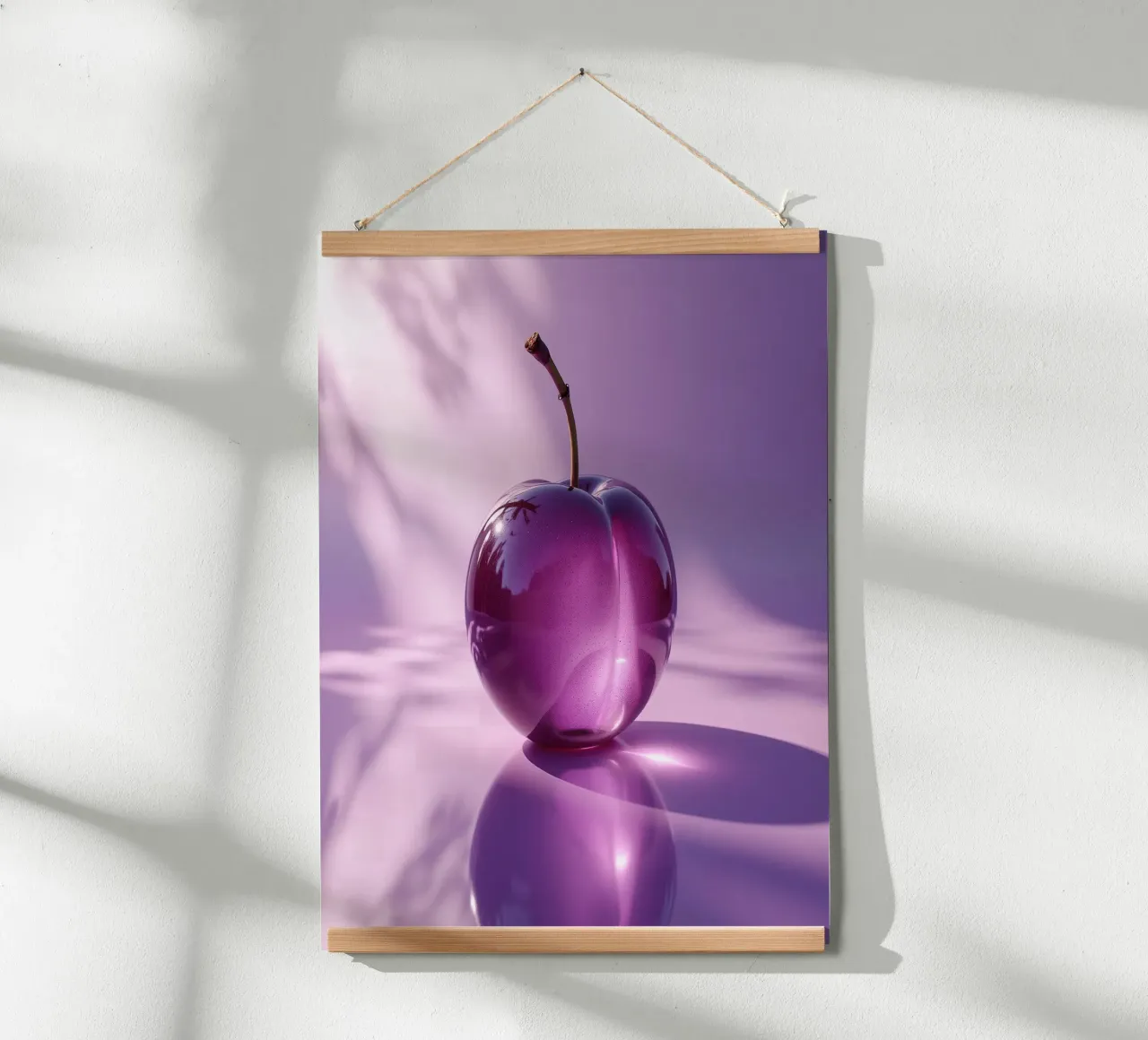 Plum poster by Farb- und Blütenzauber by LK