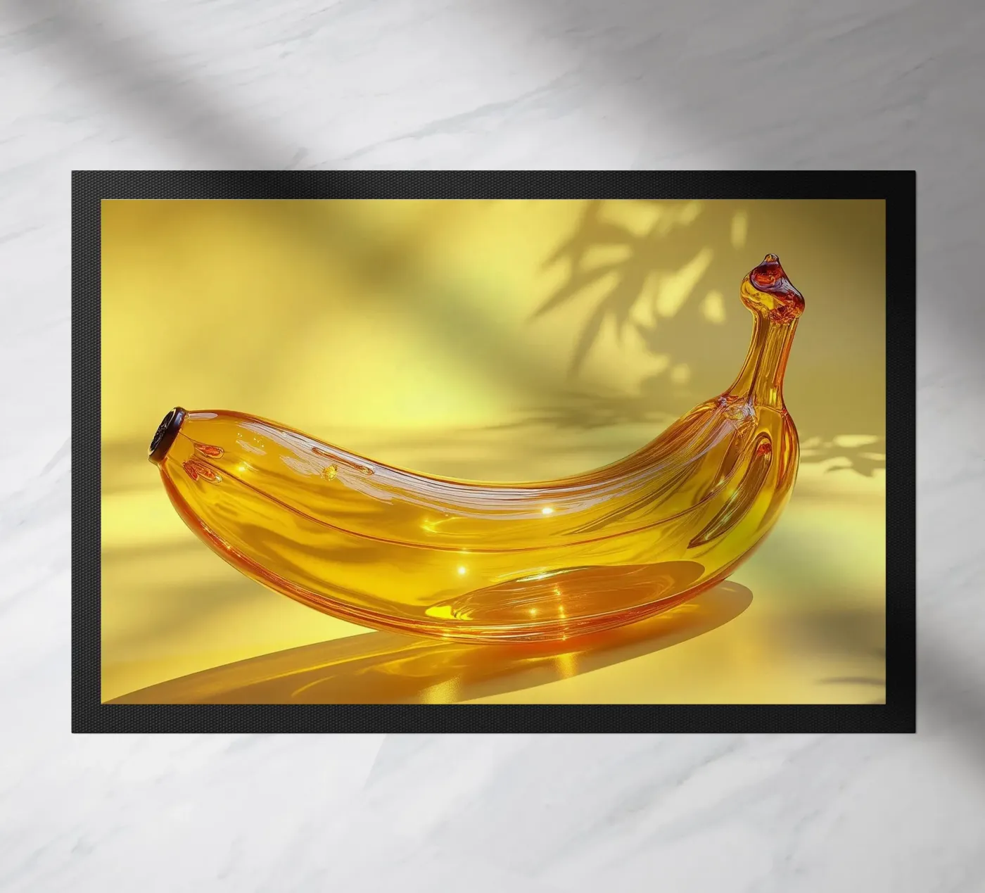 Banane doormat by Farb- und Blütenzauber by LK