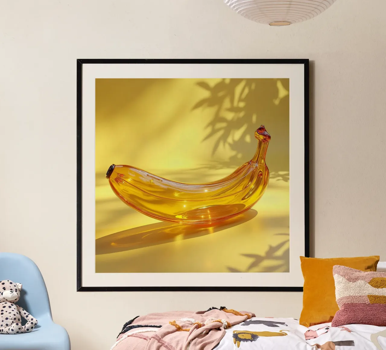 Banane poster by Farb- und Blütenzauber by LK
