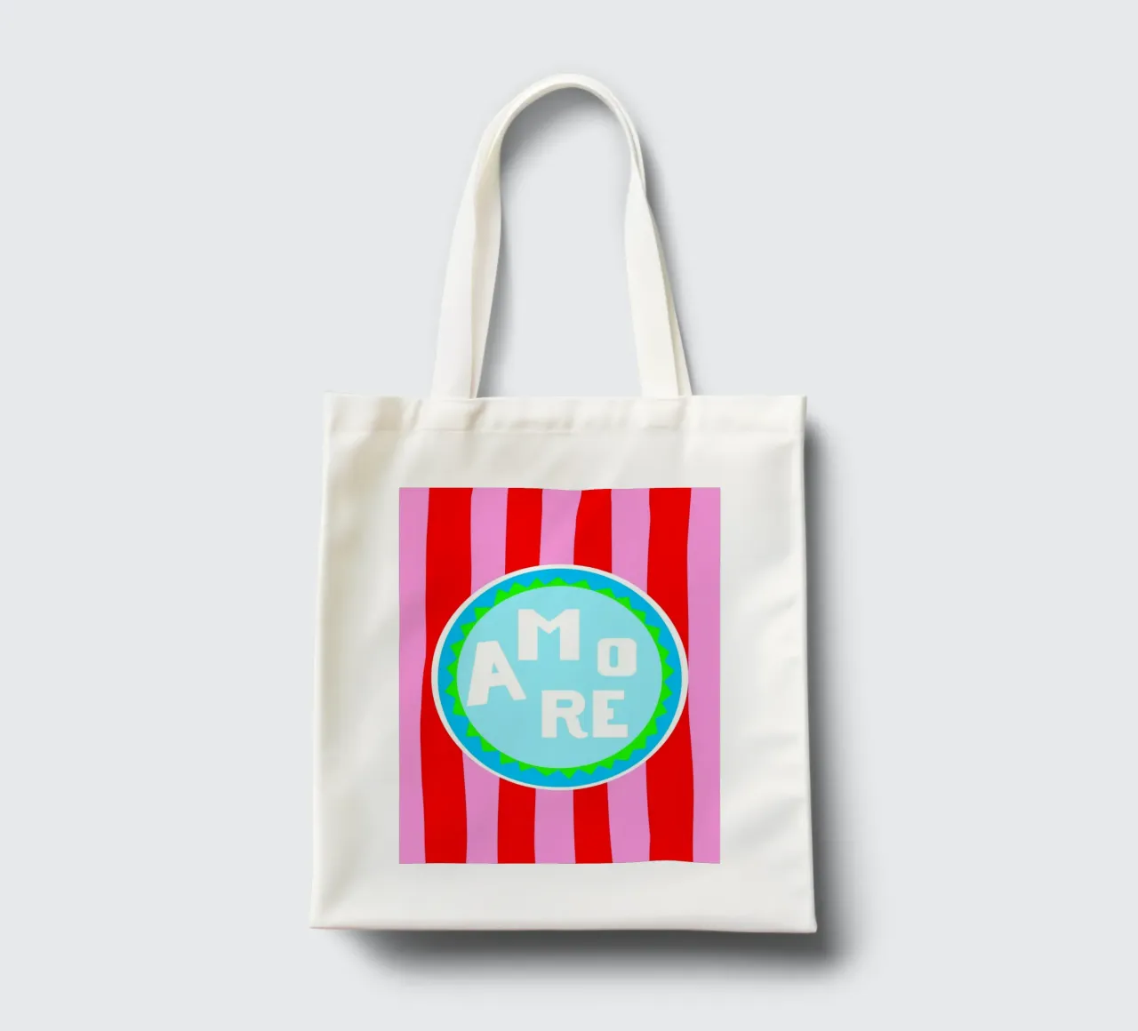 Amore due borsa in juta da Limo und Mo