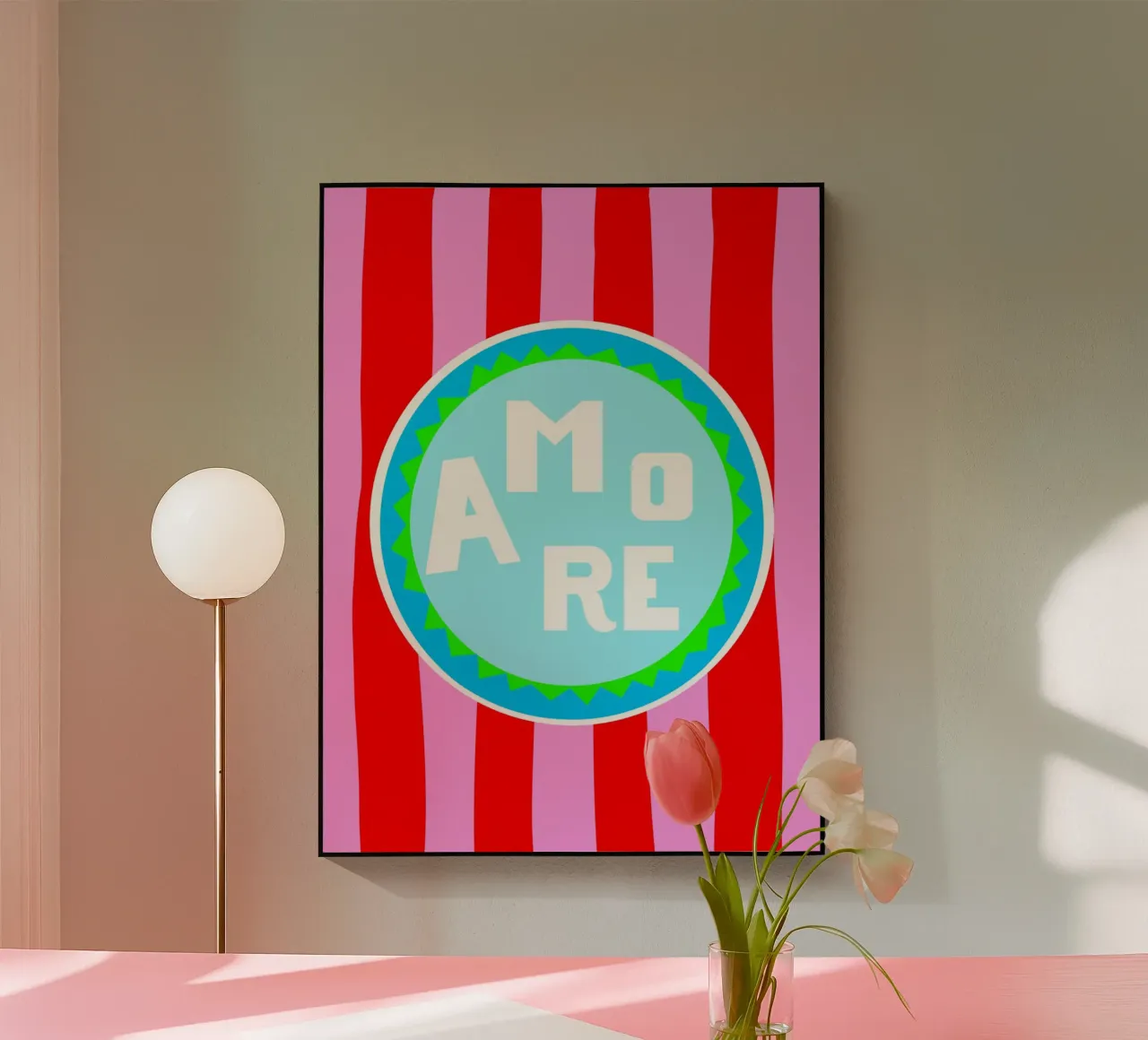 Amore due plexiglass da Limo und Mo