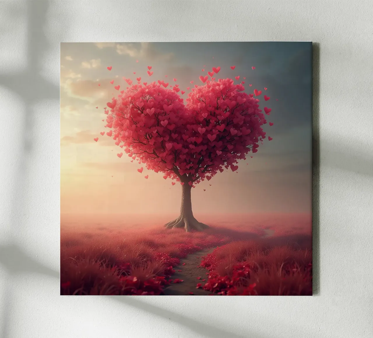 Tree with hearts_2 canvas by Pink- und LoveArt by LK