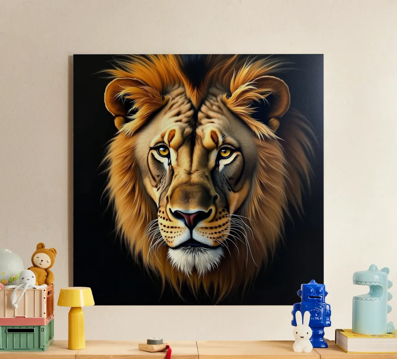 Leone_1 plexiglass da Tierisch bunt by LK