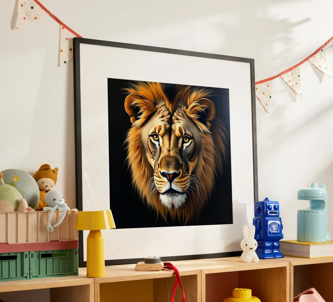 Leone_1 poster da Tierisch bunt by LK