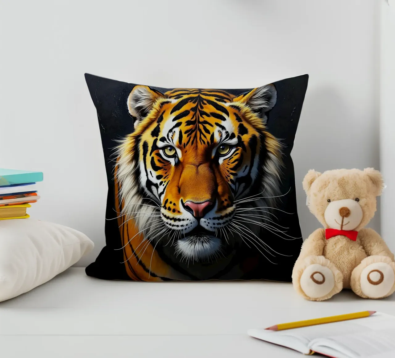 Tigre_1 cuscino da Tierisch bunt by LK