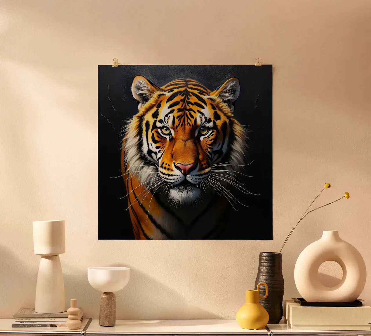 Tigre_1 poster da Tierisch bunt by LK