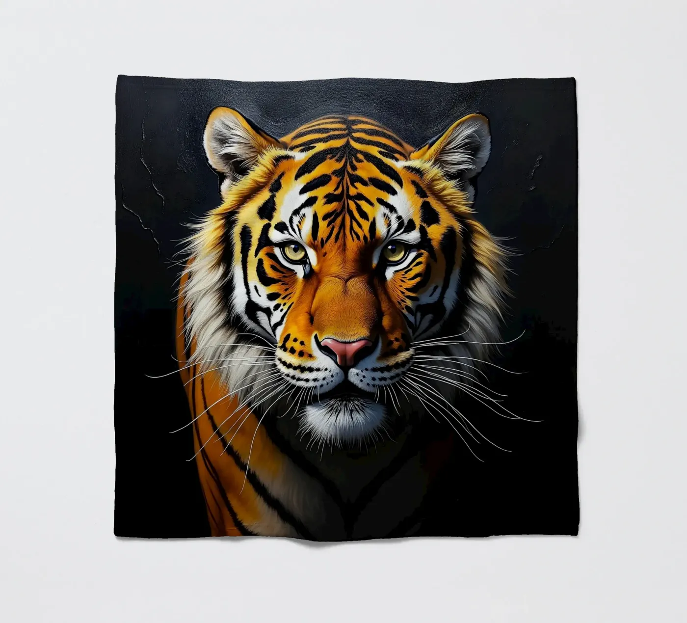 Tiger_1 Fleecedecke von Tierisch bunt by LK