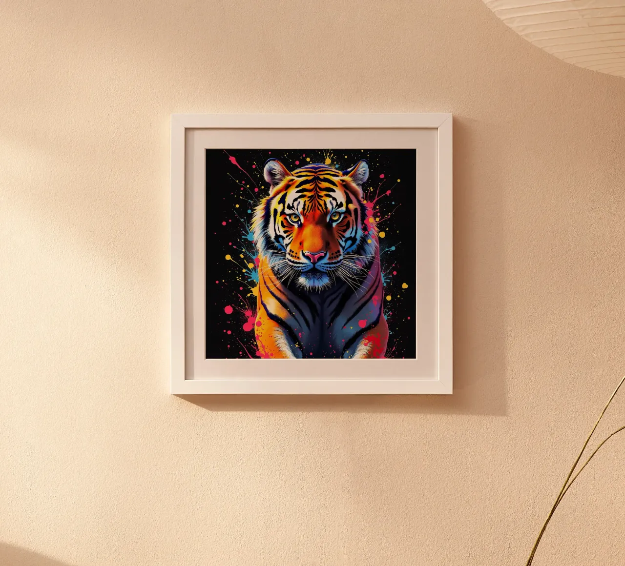 Tigre_2 poster da Tierisch bunt by LK