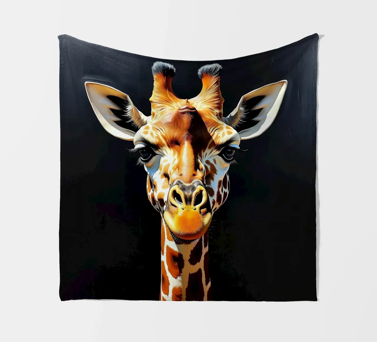 Giraffa_1 coperta in pile da Tierisch bunt by LK