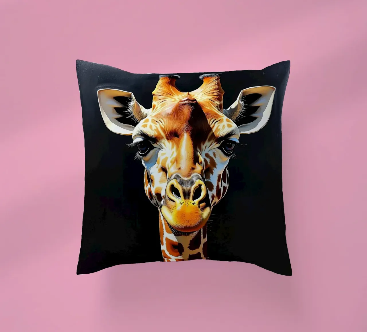 Giraffa_1 cuscino da Tierisch bunt by LK