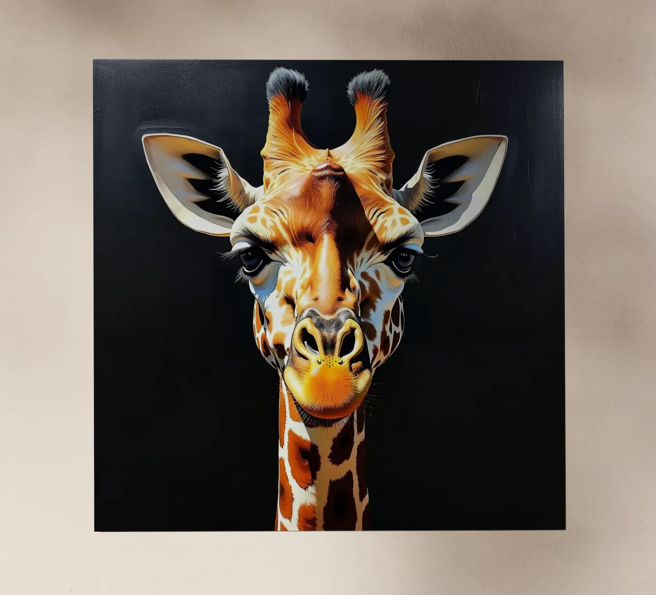Giraffa_1 pellicola backlit da Tierisch bunt by LK