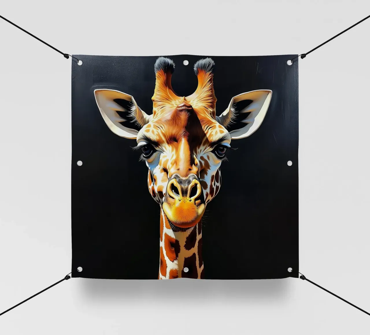 Giraffa_1 telo in pvc da Tierisch bunt by LK