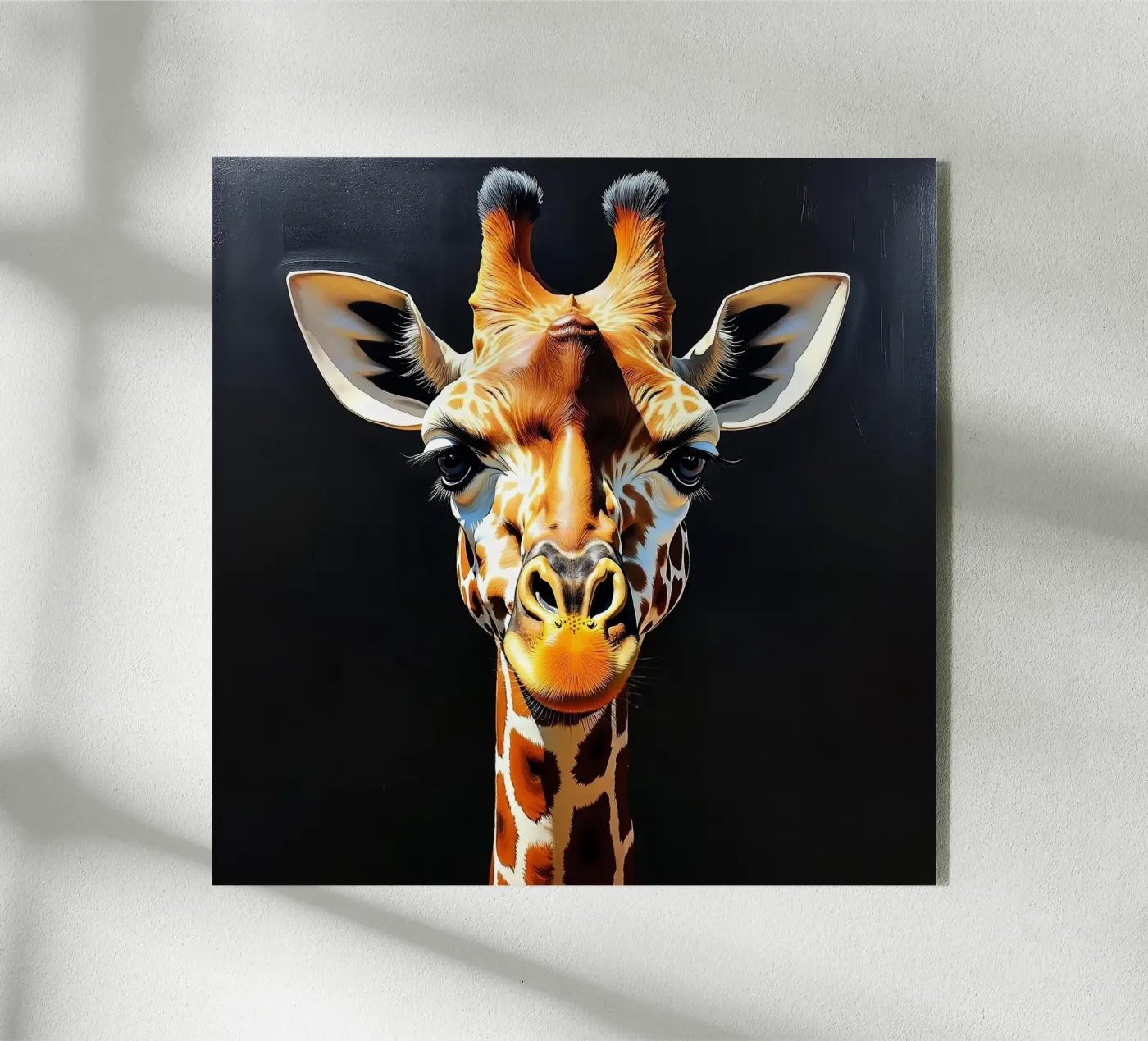 Giraffe_1 plexiglass da Tierisch bunt by LK