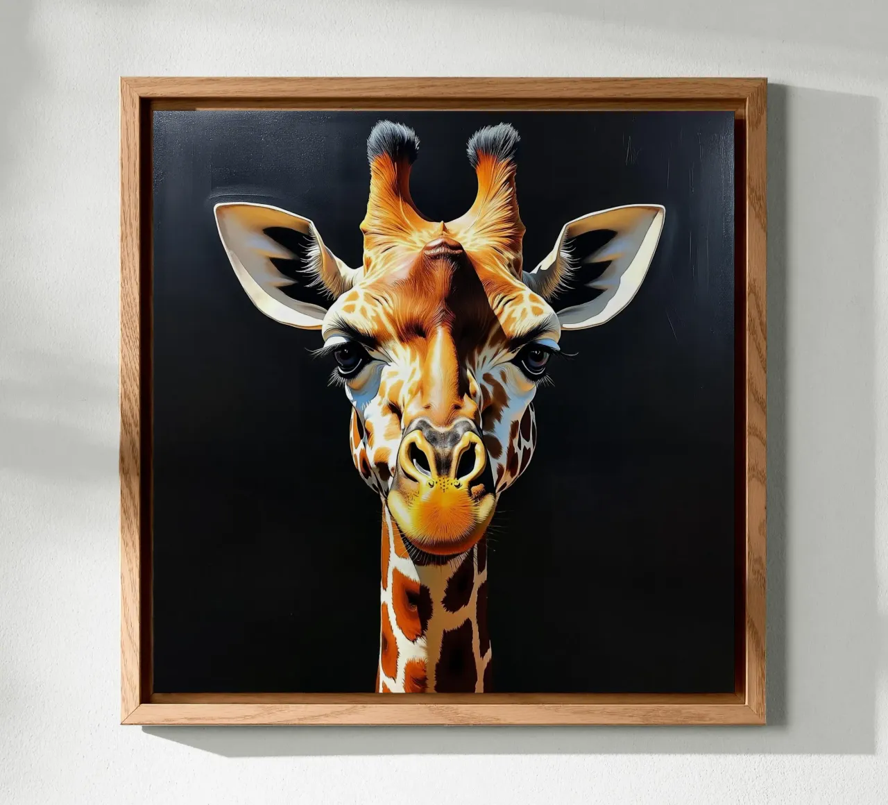 Giraffa_1 alluminio dibond da Tierisch bunt by LK