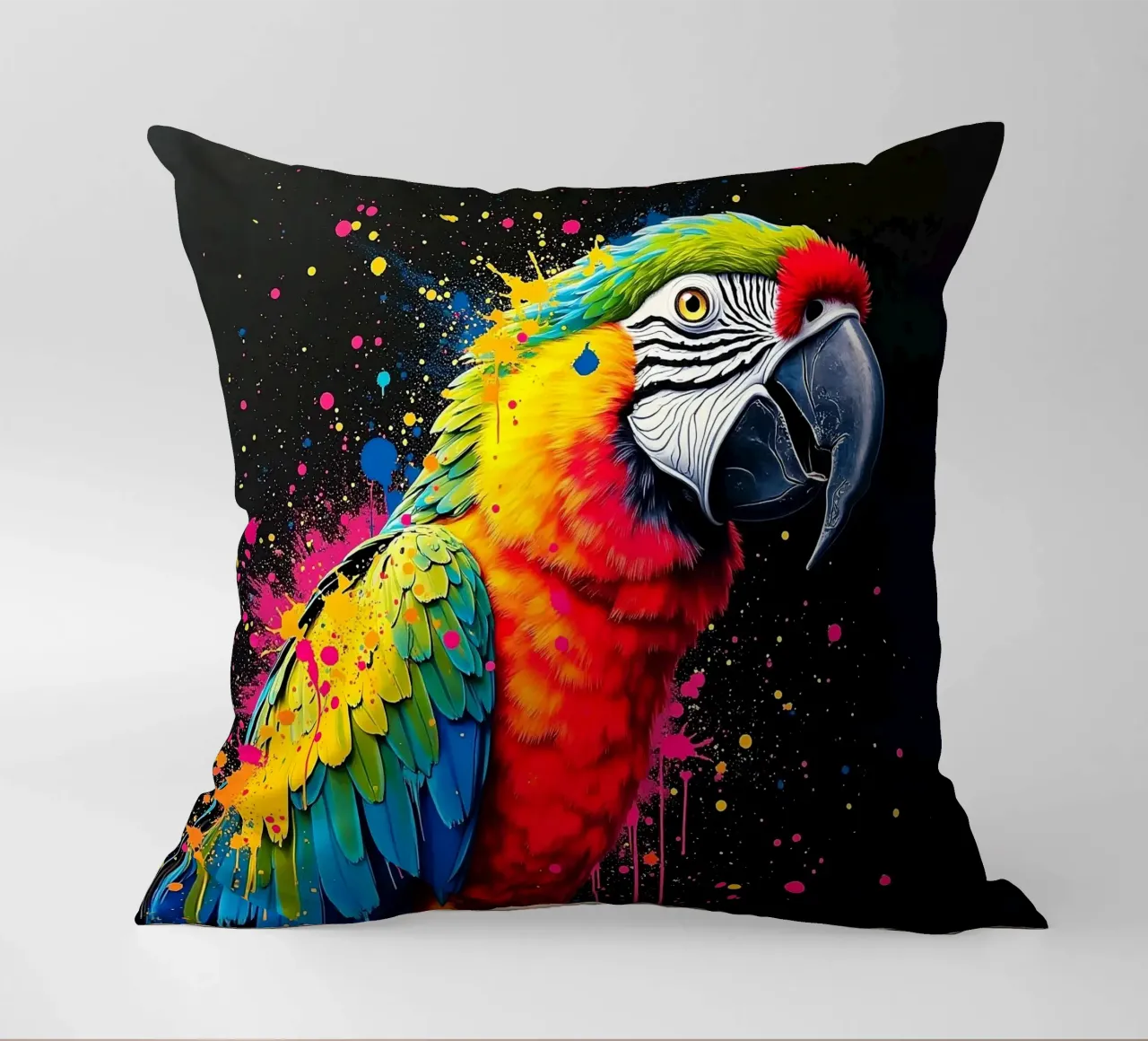 Pappagallo_2 cuscino da Tierisch bunt by LK