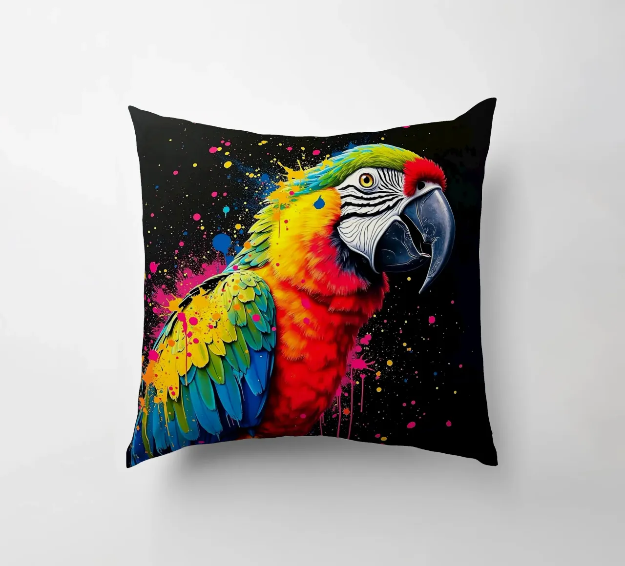 Pappagallo_2 cuscino da Tierisch bunt by LK