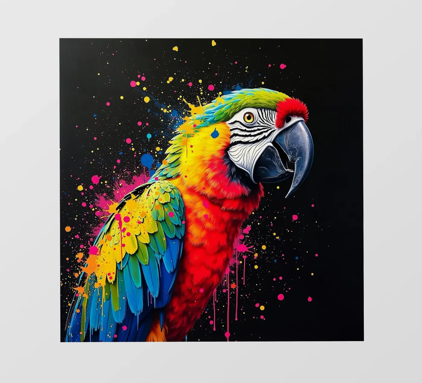 Pappagallo_2 pellicola backlit da Tierisch bunt by LK