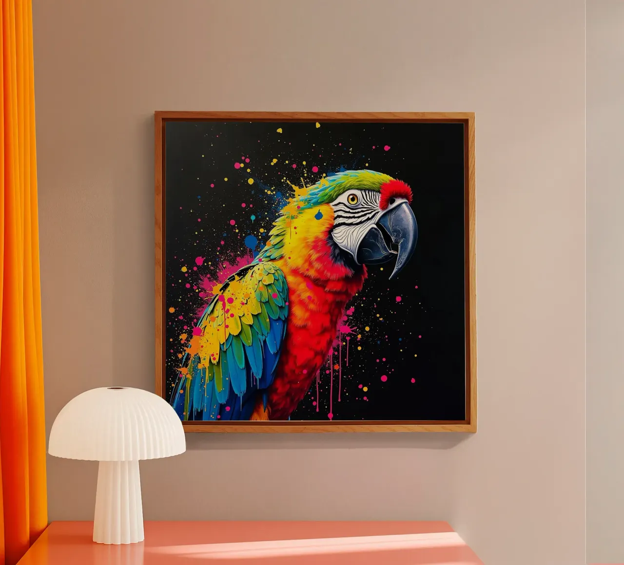 Pappagallo_2 plexiglass da Tierisch bunt by LK