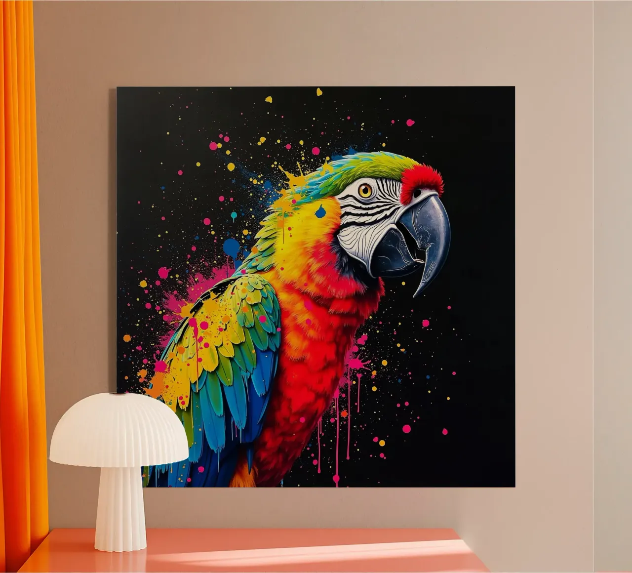 Pappagallo_2 plexiglass da Tierisch bunt by LK