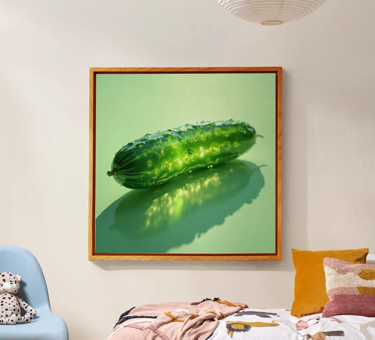 Salatgurke plexiglass da Farb- und Blütenzauber by LK