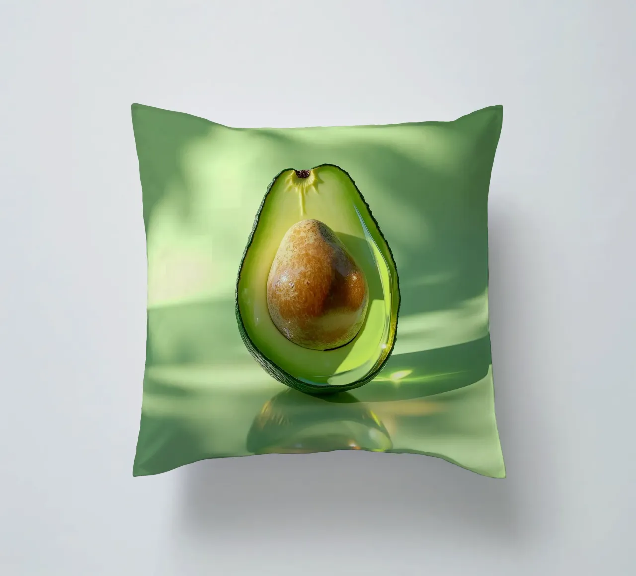 Avocado cuscino da Farb- und Blütenzauber by LK