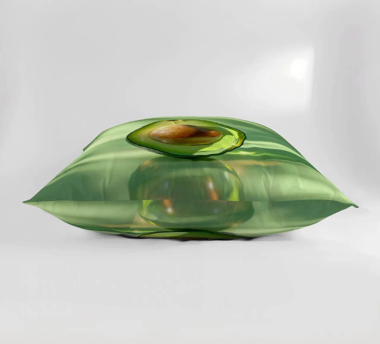 Avocado cuscino da Farb- und Blütenzauber by LK