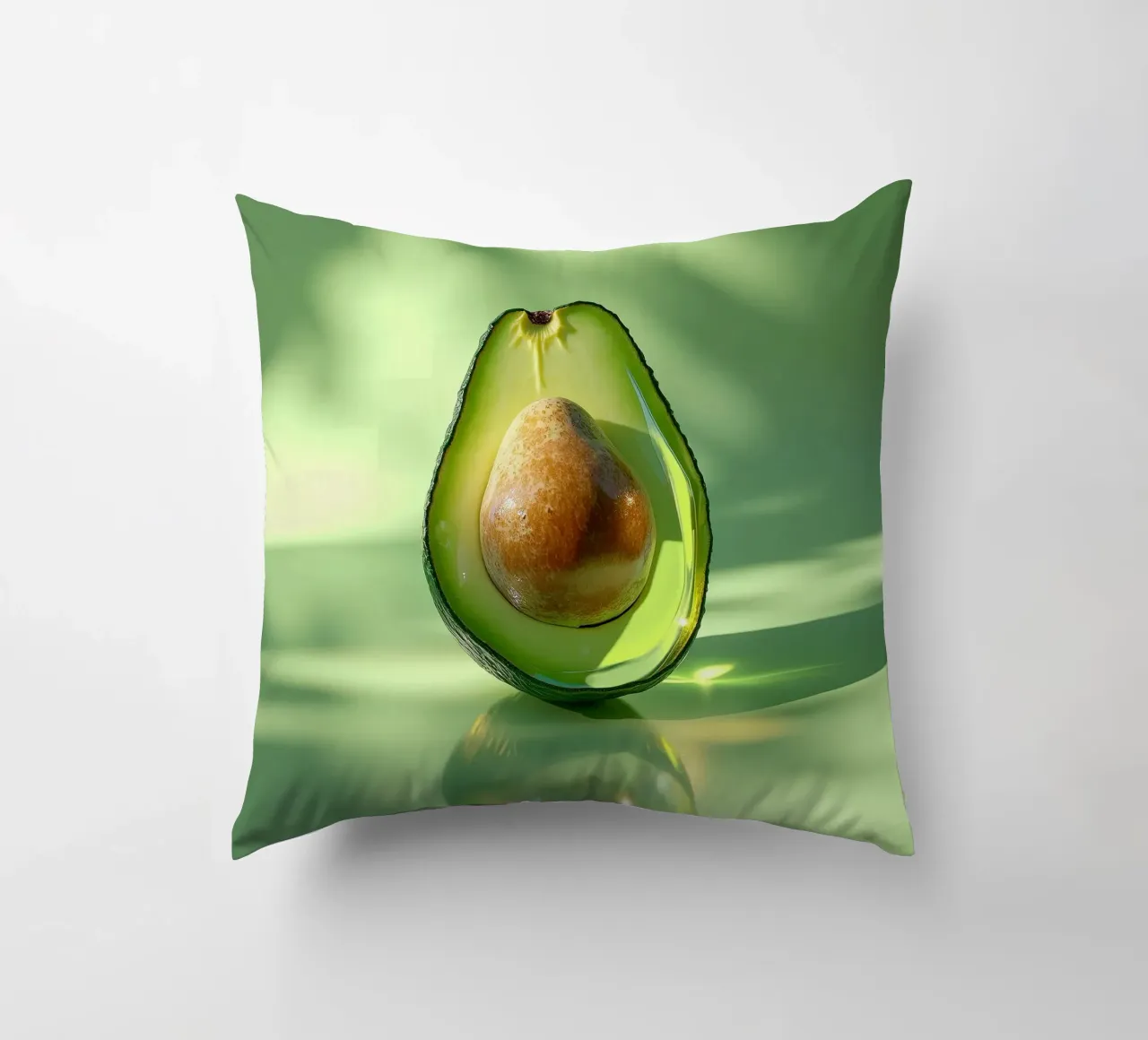 Avocado cuscino da Farb- und Blütenzauber by LK