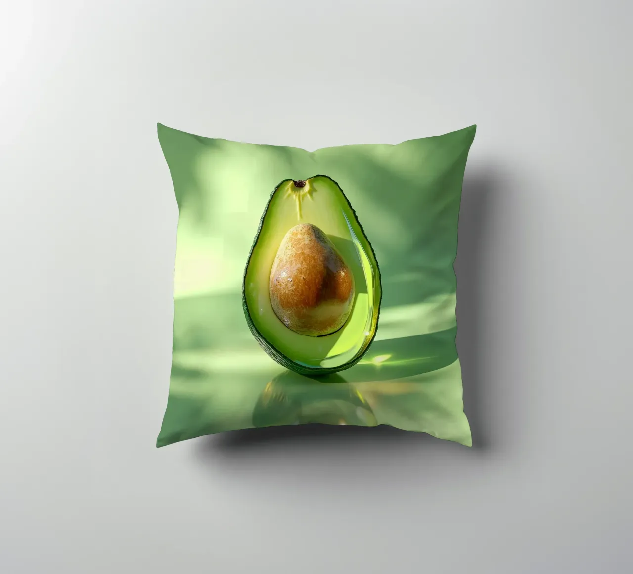 Avocado cuscino da Farb- und Blütenzauber by LK